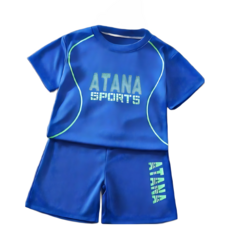 i揪團 G23-3中大童運動套裝(上衣褲子) 透氣排汗速乾 男童短袖套裝