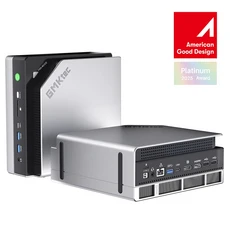 GMKtec AMD 라이젠 AI Max+ 395 AI 미니PC 8060S 그래픽 윈도우11 프로 LPDDR5X PCIe 4.0, EVO-X2, WIN11 Pro, 1TB, 96GB, 실버