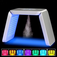 누데이스 7컬러 온열 미스트 LED마스크 LED돔 홈에스테틱 PDT 7mist 싸이클링, 7컬러 온열 미스트 LED마스크 돔 홈에스테틱 PDT