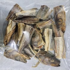 용대리 육수용 절단 통황태 통북어 머리 가정용 업소용 김장용 / 국내가공 자연건조, 1개, 500g