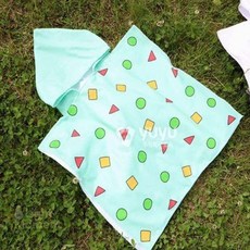 LM6 짱구 잠옷 후드 비치가운 아기비치타올후드가운 물놀이가운