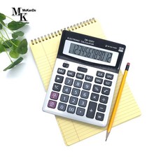 태양열 전자계산기 DM-1200V, 혼합색상, 1개