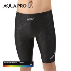 arena TOUGHSUIT-Flex 男五分馬褲泳衣 護襠 耐 хлор 舒適游泳訓練