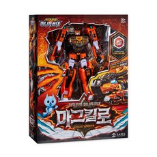 최강공룡 미니특공대 용암의 전사 마그킬로 마그마 해머 실드 렉스카이저 오른발 변신로봇 남아 장난감