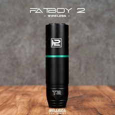 現貨秒出 新改版T2 Fatboy黑色胖小子二代無線電池筆 紋身機 馬達機 刺青機 打霧割線筆型刺青機, 黑色, 1個, 黑色
