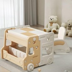 BTM 어린이 책상 의자 세트 학습 책상 의자 블록 테이블 화이트 보드 다기능