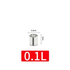 두꺼운 철제 통 뚜껑 포함 원통형 라텍스 아스팔트 통 0.2L-20L, 1개