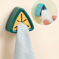 남성길116 부착식 행주 수건꽂이 타올 행거 DD-11081, 1개, NSG116  그린
