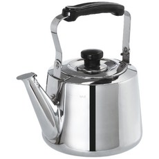 【美國MotherGoose 鵝媽媽】歐風304不鏽鋼笛音茶壺 開水壺、煮水壺、茶壺, 單色, 1個, 2.6L