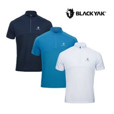 블랙야크 BLACKYAK (정상가 89 000원) 남성 기능성 냉감 마르티 집업 반팔티 집업티셔츠 1BYZTMU014 바람막이 등산화 반팔티 백팩 모자