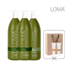 [로마] [본사직영★빠른배송] 너리싱 샴푸 1L 2개+컨디셔너 1L 1개+88ML 2개+쇼핑백, 1개, 3.176L