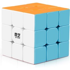 치이 3x3x3 큐브 스티커리스 스피드큐브, 1개