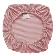 파크피아 생활방수 고탄력 의자시트 좌판커버, 핑크