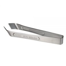 Kai 브랜드 스테인리스 스틸 물고기 핀셋 10.2cm(4인치), Kai 브랜드, 스테인리스 스틸 물고기 핀셋, 10.2