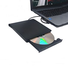 외장형USB CD롬 DVD-RAM 드라이버설치 컴퓨터노트북연결, 1개