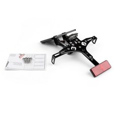 Yamaha 專用改裝後牌架 適用於 Yamaha R3 MT-03 15-22 車型 - 極限超快感, 1個