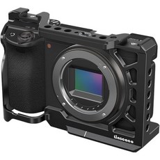 소니 A6400A6300A6000A6100용 케이지 비디오 안정기 1420 및 3816 나사 구멍 아르카스위스 호환 콜드 슈 마운트 알루미늄 제작, 소니 A6400A6300A6000A6100용 케이지 비