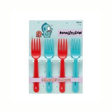 아트박스/키즈키즈 한교동 포크 4종세트(H648182)