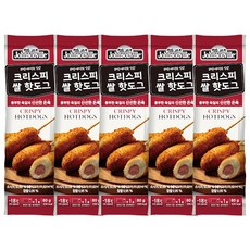 쟌슨빌 크리스피 쌀 핫도그 80g, 5개