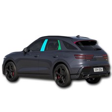 스킨엑스 GV70 페이스리프트 JK1 PE (04) B필러+C필러+D필러 PPF 차량보호필름, 1개, 투명