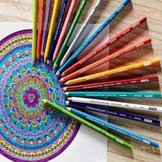 라망 색연필 PC908 다크그린 스케치