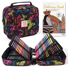 FOWOD 고품질 회화 소묘 색연필 세트 72색 120색 180색 전문가용 유성 색연필, 1세트