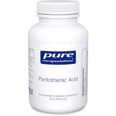 Pure Encapsulations 維他命B5無麩質膠囊, 120顆, 1罐