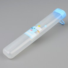 여행용 다용도 위생 케이스 투명 수저통 필통 빨대 펜슬 보관함