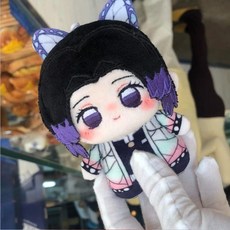 귀멸의 칼날 봉제인형 키링 가방 캐릭터 소품 무이치로 카나오 미츠리 나비, 1개, 나비 시노부