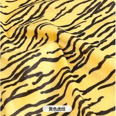 호랑이 원단 레오파드 TJ1226 커버 의류 액세서리 재료 DIY 애완 동물 소파 바느질 무늬 봉제, 45X145cm 0 5yards, 1개
