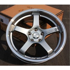 달과6펜스 자동차 휠 튜닝 펜티엄 스포츠카, 17x7.5J, GT 모델 오푸, 1개