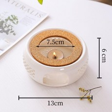 超值 送英式下午茶具玻璃水果茶壺蠟燭煮茶爐底座養生花茶壺杯子套裝 副廠商品, 玲瓏溫茶爐