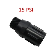 프리셋 압력 조절기 유입 수압 감소 밸브 정원 관개 피팅 암수 나사 3/4 인치 15 ~ 45 PSI, [01] 15PSI, 01 15PSI
