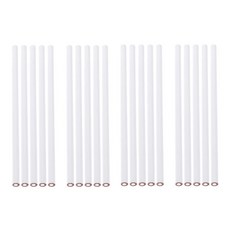 shangren 20 조각 화이트 리드 연필 중국 마커 나무 패브릭 바느질 연필 재단사 패치 워크 양재 공예 도구 드로잉 액세서리, 설명