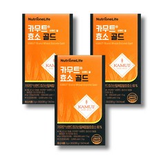[본사출고] 뉴트리원 카무트효소 골드 곡물맛 발효효소 세트구성, 90g, 3박스