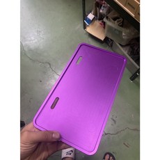 【Speedmoto】車牌框 GOGORO EC05 MMBCU DRG 勁戰 機車牌框 CNC鋁合金 牌照框 終身保固, 1個, 6MM底板-紫色,一般螺絲+鈕扣墊片