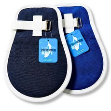 JUSTMED 杰奇 乒乓球手套 (拉鍊款 棉層加厚) 固定綁帶防抓 網狀約束手 保護套, 1個, (一般款L號/支