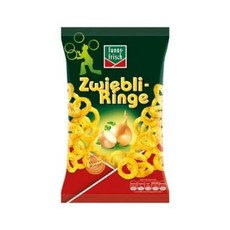 퍼니-프리쉬 츠비블리-링에 (양파 링) - 80g Funny-Frisch Zwiebli-Ringe ( Onion Rings ) -80 g, 1개