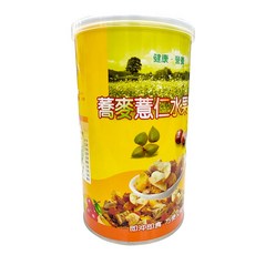 二林鎮農會 蕎麥薏仁水果脆片 健康酥脆 即沖即食, 30公克, 10份