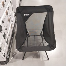 라파스 경량 캠핑 등산 낚시 접이식의자(파우치포함), 1개, 블랙