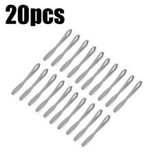 10 20개 얇은 탄력 헤어밴드 땀밴드 축구 러닝 헤어 액세서리 간단한 논슬립 스트레치, 20pcs Grey