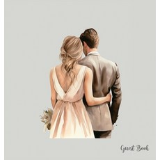 (영문도서) Wedding Guest Book (Hardback) Hardcover, Lulu and Bell, English, 9781839903892