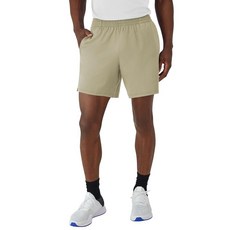 Hanes 남성용 무브 퍼포먼스 주머니가 있는 운동용 수분 흡수 반바지 15.2cm(6인치) 블랙.