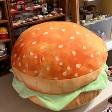 앤티키 햄버거 샌드위치 쿠션