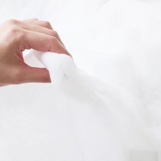 저데니아 평면솜 3온스 두께 약 1.5cm 64인치, 1개, 화이트