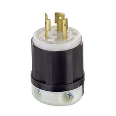 20A 125V 산업용 잠금 플러그 튼튼한 화이트 2311 전원단자, One Size