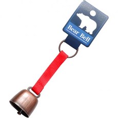 자전거 등산 하이킹 남성을 위한 베어벨 소음 발생기 경고 벨 허리 매달기 카우벨 펫벨, 1. Red and Red Bronze, Red and Red Bronze, 1개