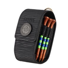 그리피스 골프볼주머니 골프공 주머니 케이스 파우치 볼마커 세트, 시크 블랙, 1개