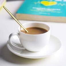 에스프레소 커피잔 세트 100ml 도자기 기본 조식 받침 pre+98301KK