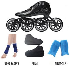 블레이드 인라인 롤러 입문용 남녀공용 스케이트 롤러스케이트, 1개, A. 블랙 패키지 1